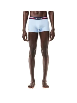 Lot de 3 boxers classiques en coton multicolore avec une coupe fermée