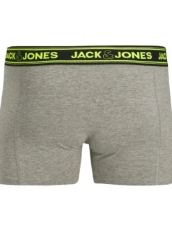 Lot de 3 boxers classiques en coton multicolore à coupe fermée