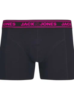 Lot de 3 boxers classiques en coton multicolore à coupe fermée