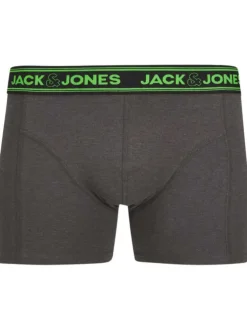 Lot de 3 boxers classiques en coton multicolore à coupe fermée