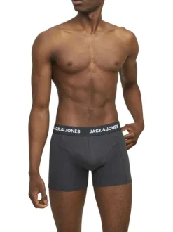 Lot de 3 boxers classiques en coton multicolore à imprimé têtes de morts