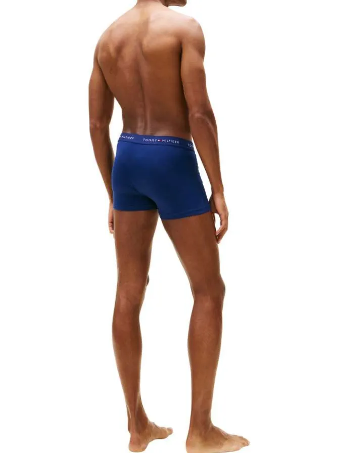 Lot de 3 boxers classiques en coton multicolores avec taille élastiquée
