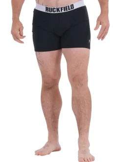 Lot de 2 boxers classiques en coton multicolore unis avec une coupe fermée