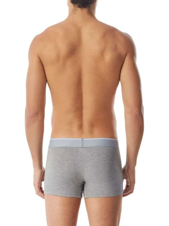 Lot de 3 boxers classiques multicolores en coton stretch avec une taille élastiquée