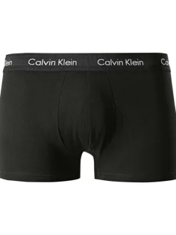 Lot de 3 Boxers courts en coton multicolores unies coupe fermée