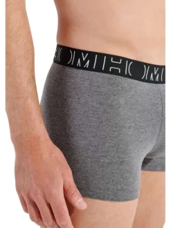 Lot de 3 Boxers en coton multicolore fleuri avec une coupe fermée