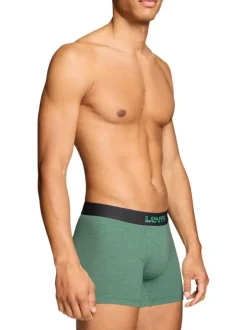 Lot de 2 boxers en coton multicolores pourvus de ceintures élastiquées