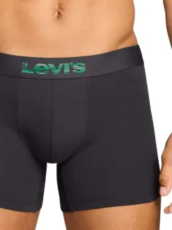 Lot de 2 boxers en coton multicolores pourvus de ceintures élastiquées