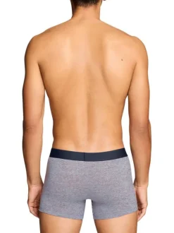 Lot de 2 boxers en coton multicolores pourvus de ceintures élastiquées