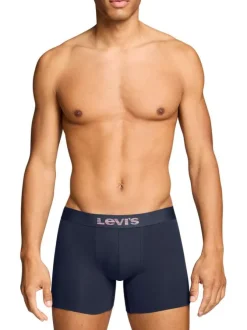 Lot de 2 boxers en coton multicolores pourvus de ceintures élastiquées