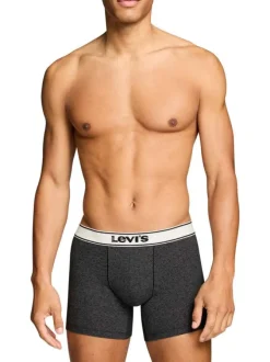 Lot de 2 boxers en coton multicolores pourvus de ceintures élastiquées