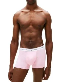 Lot de 3 boxers en coton multicolores pourvus d'une taille élastiquée