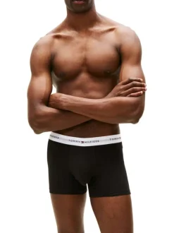 Lot de 3 boxers en coton multicolores pourvus d'une taille élastiquée