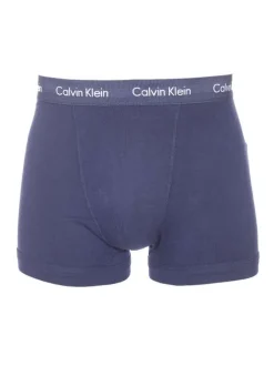 Lot de 3 boxers multicolores en coton avec tailles élastiquées