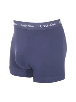 Lot de 3 boxers multicolores en coton avec tailles élastiquées