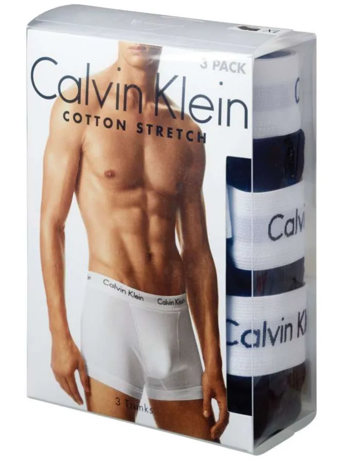 Lot de 3 boxers multicolores en coton avec tailles élastiquées