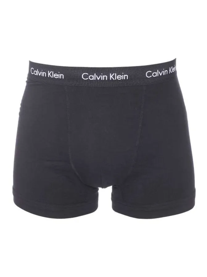 Lot de 3 boxers multicolores en coton avec tailles élastiquées