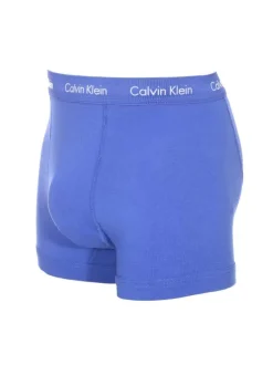 Lot de 3 boxers multicolores en coton avec tailles élastiquées