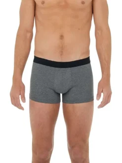 Lot de 3 boxers multicolores en coton à coupe classique avec logos noirs