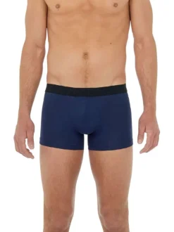 Lot de 3 boxers multicolores en coton à coupe classique avec logos noirs