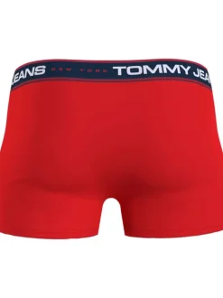 Lot de 3 Boxers multicolores unis avec une coupe fermée et bande logotypée
