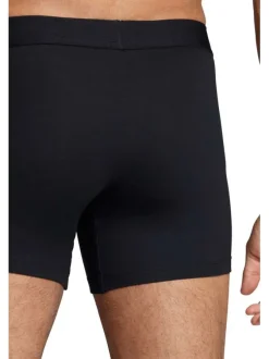 Lot de 2 Boxers noirs en coton biologique avec une ceinture élastiquée