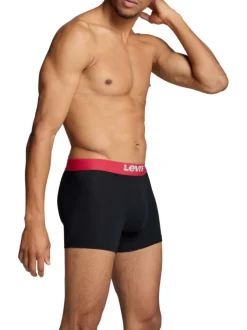 Lot de 2 Boxers noirs en coton biologique et avec une ceinture élastiquée