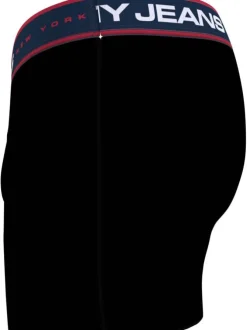 Lot de 3 Boxers noirs unis avec une coupe fermée et bande élastiquée logotypée