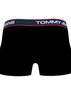 Lot de 3 Boxers noirs unis avec une coupe fermée et bande élastiquée logotypée