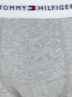 Lot de 3 Boxers trunks en coton biologique mélangé multicolores unis