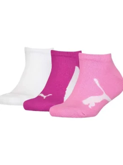 Lot de 3 chaussettes mi-hautes multicolores fantaisies en coton mélangé