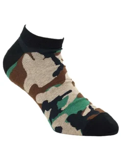 Lot de 3 paires de chaussettes basses tricolore en coton mélangé