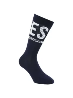 Lot de 3 paires de chaussettes bicolores en coton mélangé