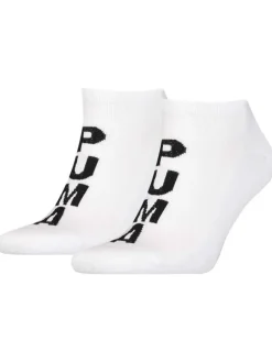 Lot de 2 paires de chaussettes blanches logotypées
