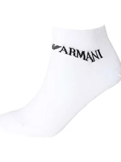 Lot de 3 paires de chaussettes grise, noire et blanche en coton mélangé unies