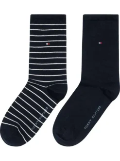Lot de 2 paires de chaussettes marine coupe haute