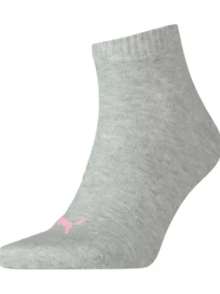 Lot de 3 paires de chaussettes mi-hautes rose unies avec bord côte