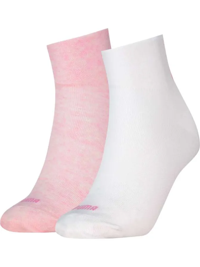 Lot de 2 paires de chaussettes multicolores unies tailles basses