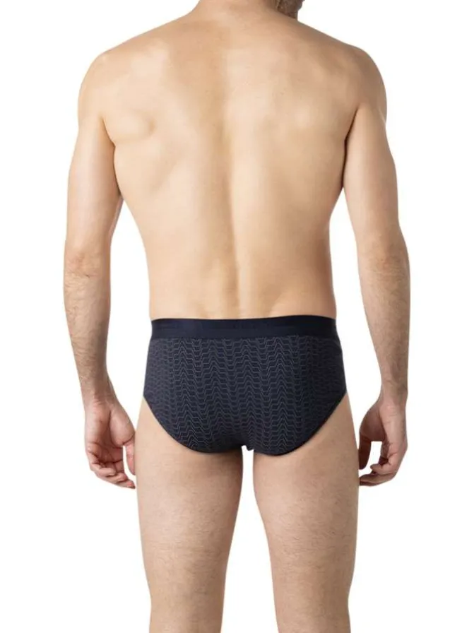 Lot de 3 slips en coton multicolores unis avec une taille élastiquée