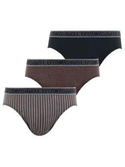Lot de 3 slips multicolores en coton fantaisie