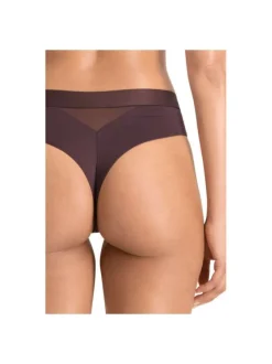 Lot de 2 slips Puma bordeaux unis logotypés