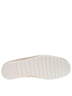 Mocassins en cuir rose avec soufflets élastiqués et aspect métallisé