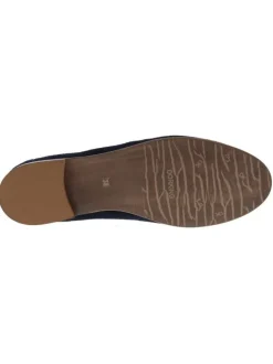 Mocassins femme bleu