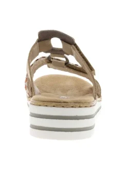 Mules femme beige