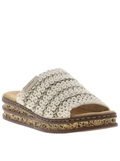 Mules femme blanc