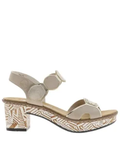 Nu-pieds/sandales femme beige