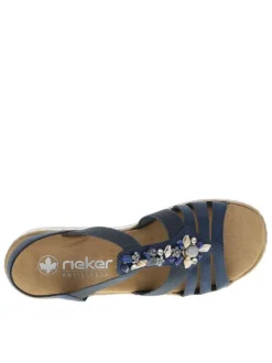 Nu-pieds/sandales femme bleu