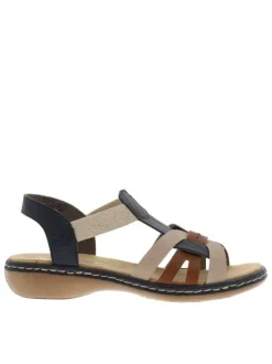 Nu-pieds/sandales femme bleu