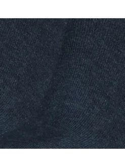Paire de chaussettes homme bleues unis avec une coupe basse