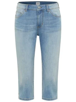 Pantacourt en coton stone uni avec une coupe slim à zip et à bouton